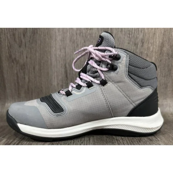 Keen Tempo Flex Boots Women's Size 6.5 Gray Synthetic Casual Hiking WP Shoes - Picture 3 of 16